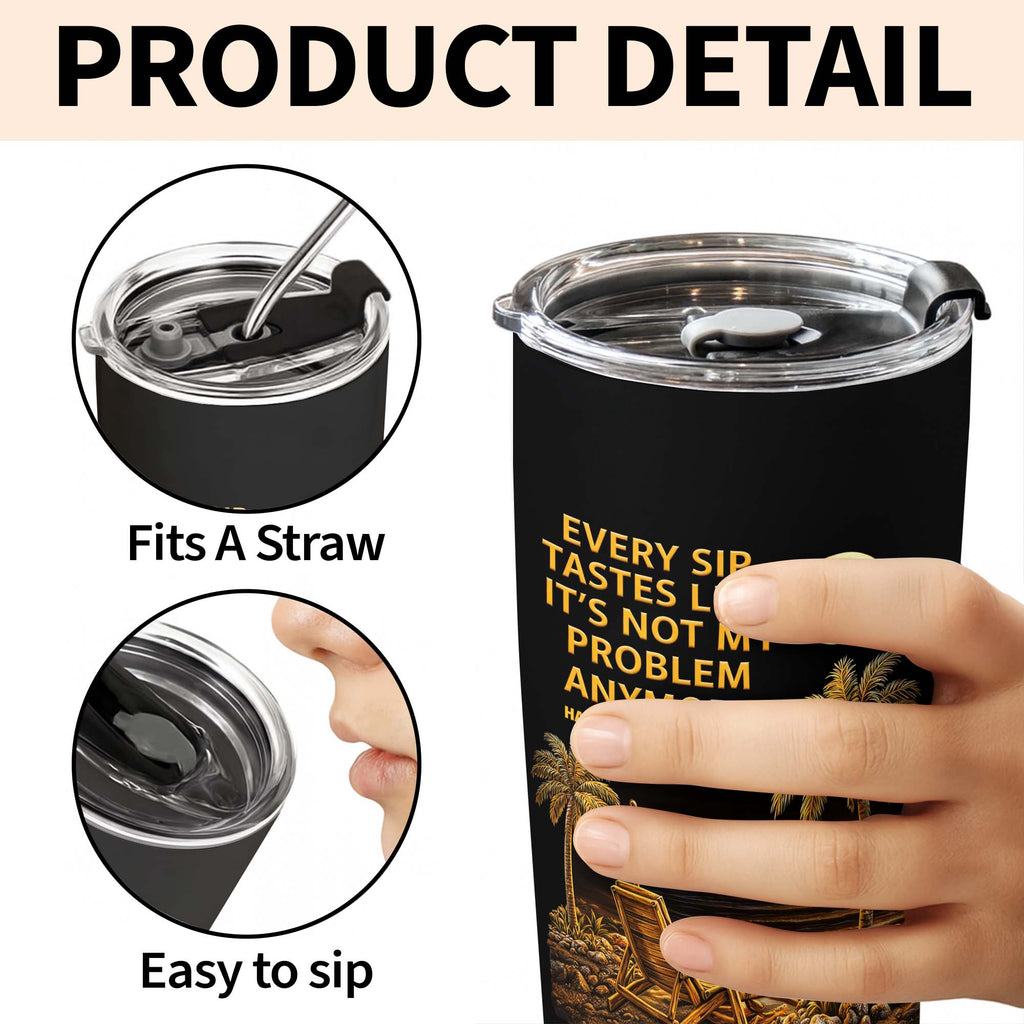 Personalized 20oz Stainless Steel Tumbler Custom Retirement Gift for Dad 20oz Tumbler GradoCreations