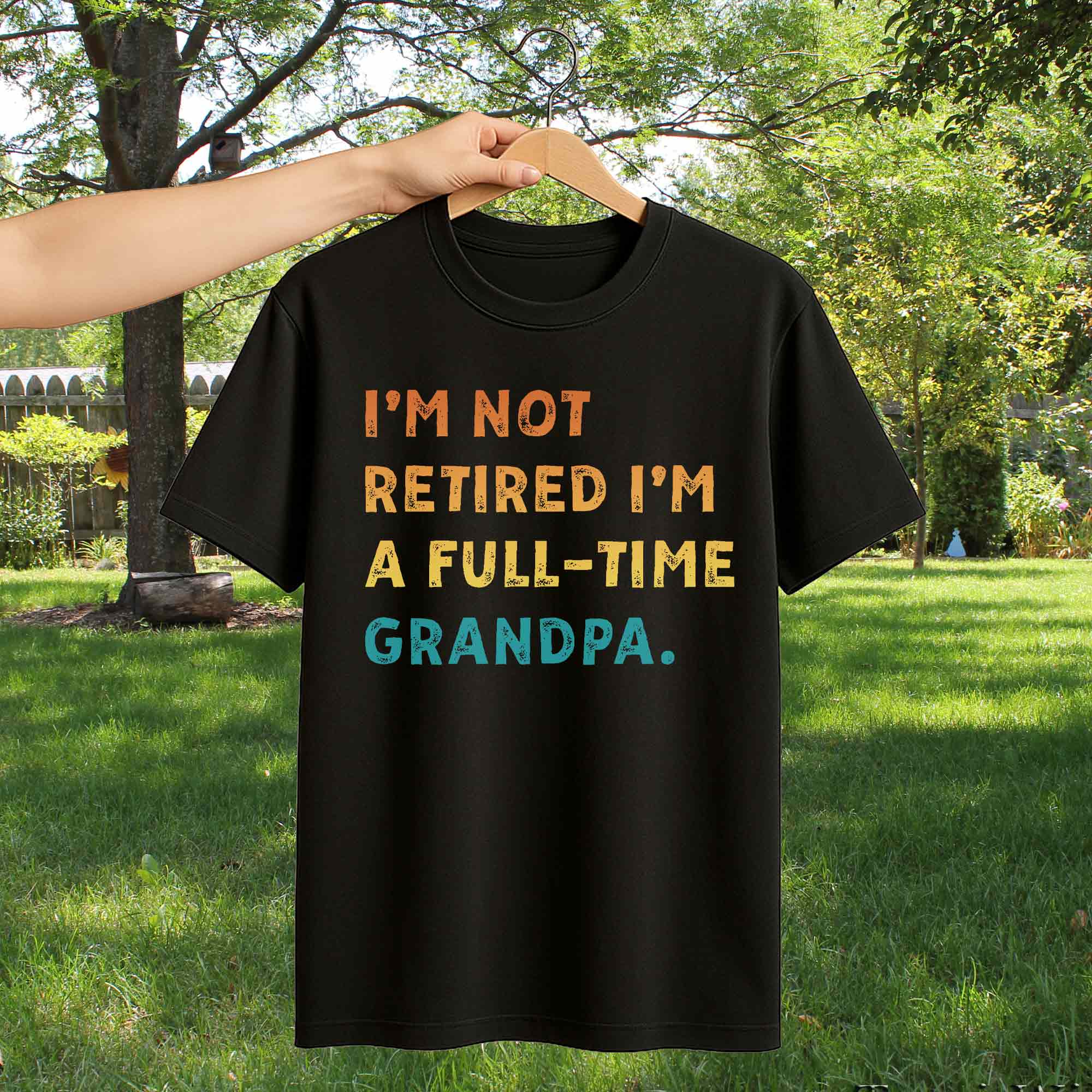 Personalized Grandpa T-shirt Hoodie Custom Text Gift Idea Shirt GradoCreations