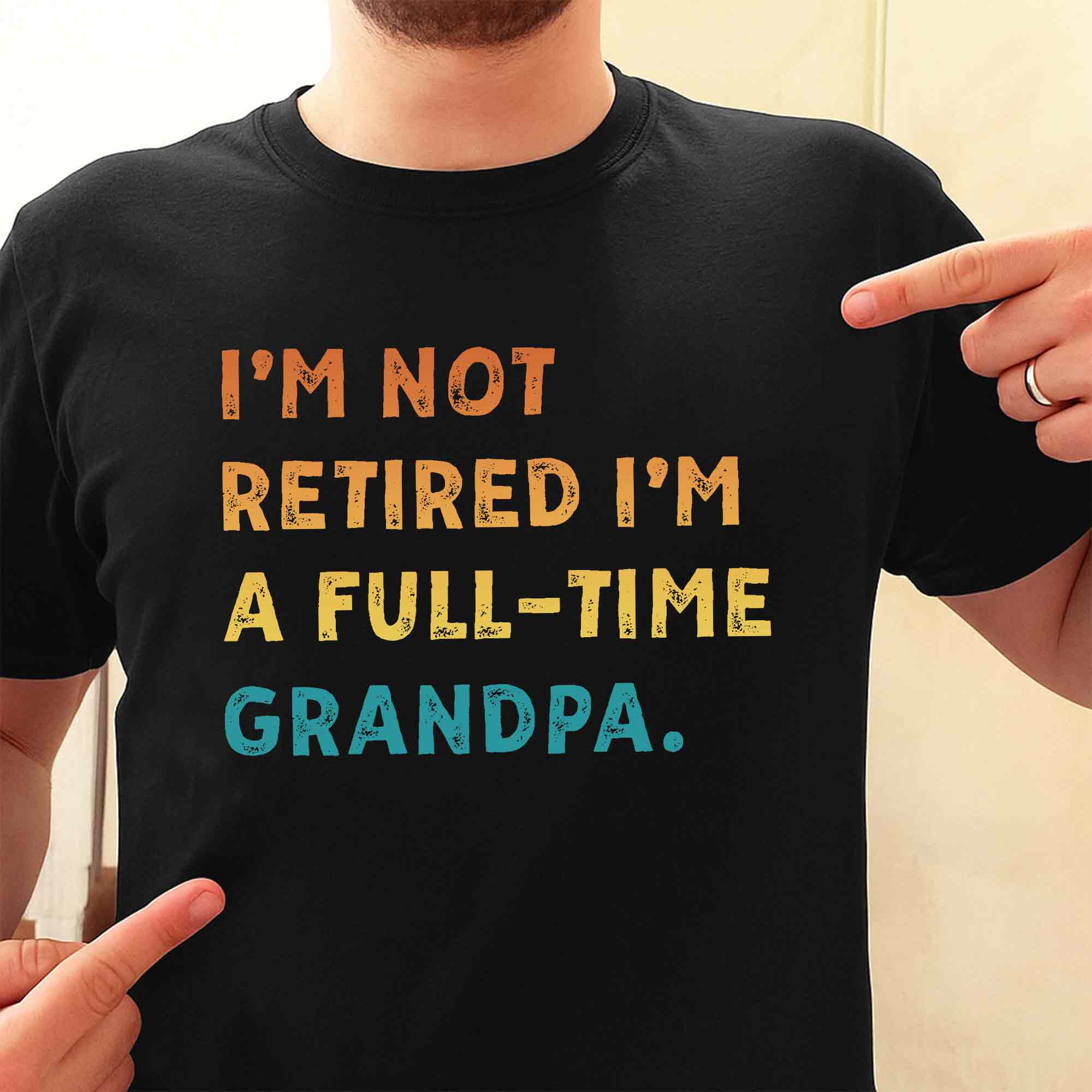 Personalized Grandpa T-shirt Hoodie Custom Text Gift Idea Shirt GradoCreations