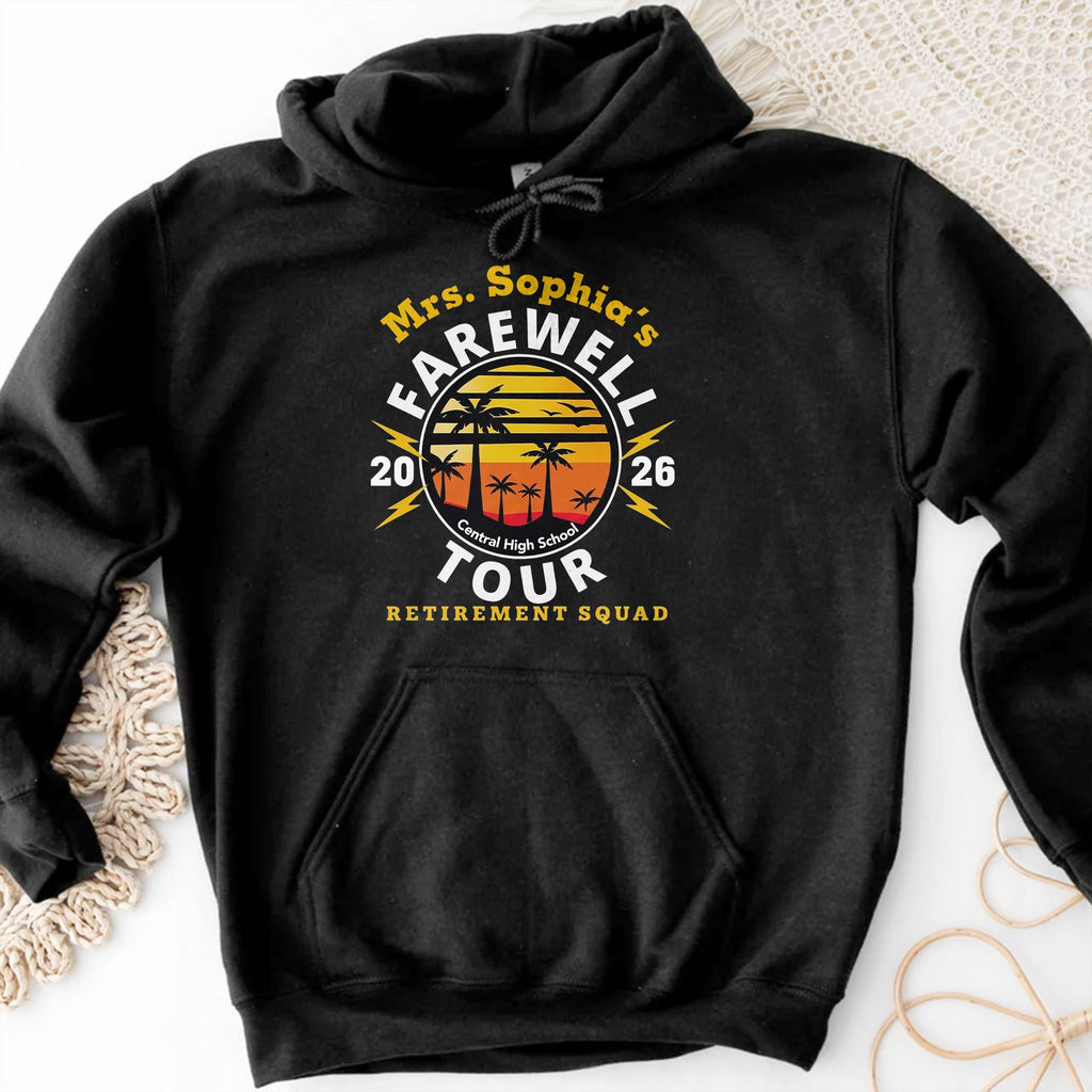 Personalized Retirement T-Shirt & Hoodie Custom Farewell Gift Shirt GradoCreations