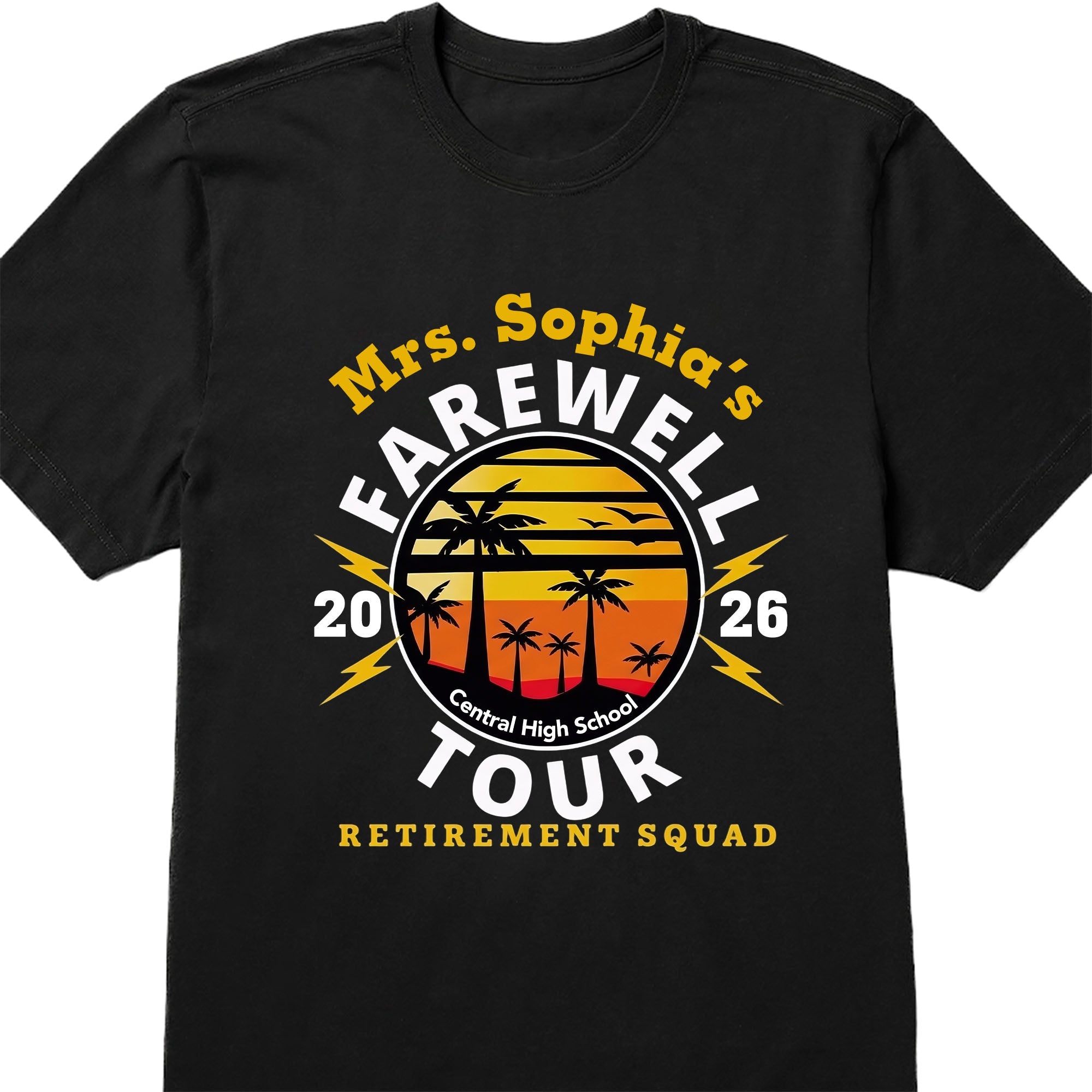 Personalized Retirement T-Shirt & Hoodie Custom Farewell Gift Shirt GradoCreations