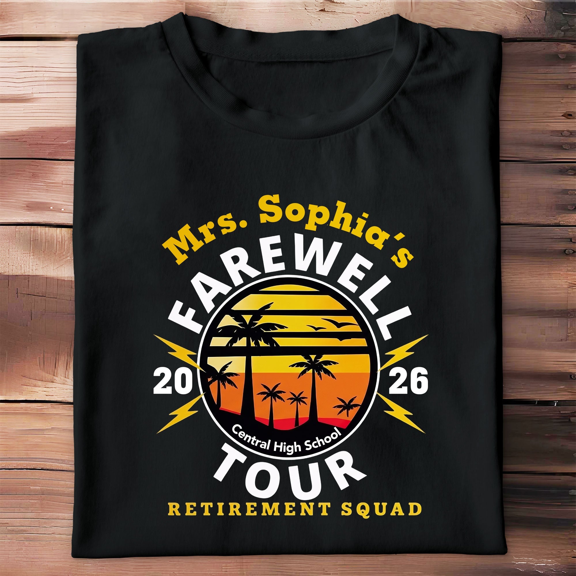 Personalized Retirement T-Shirt & Hoodie Custom Farewell Gift Shirt GradoCreations