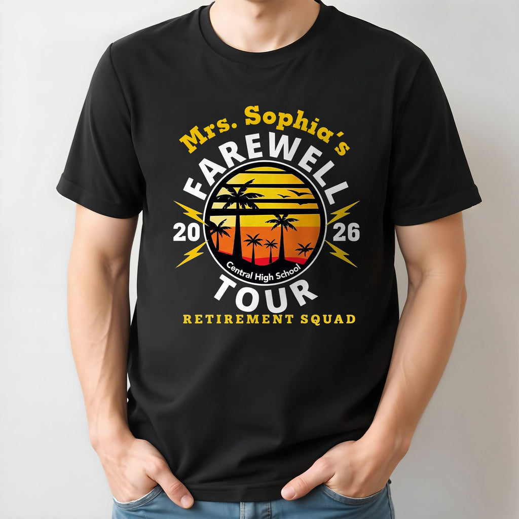 Personalized Retirement T-Shirt & Hoodie Custom Farewell Gift Shirt GradoCreations
