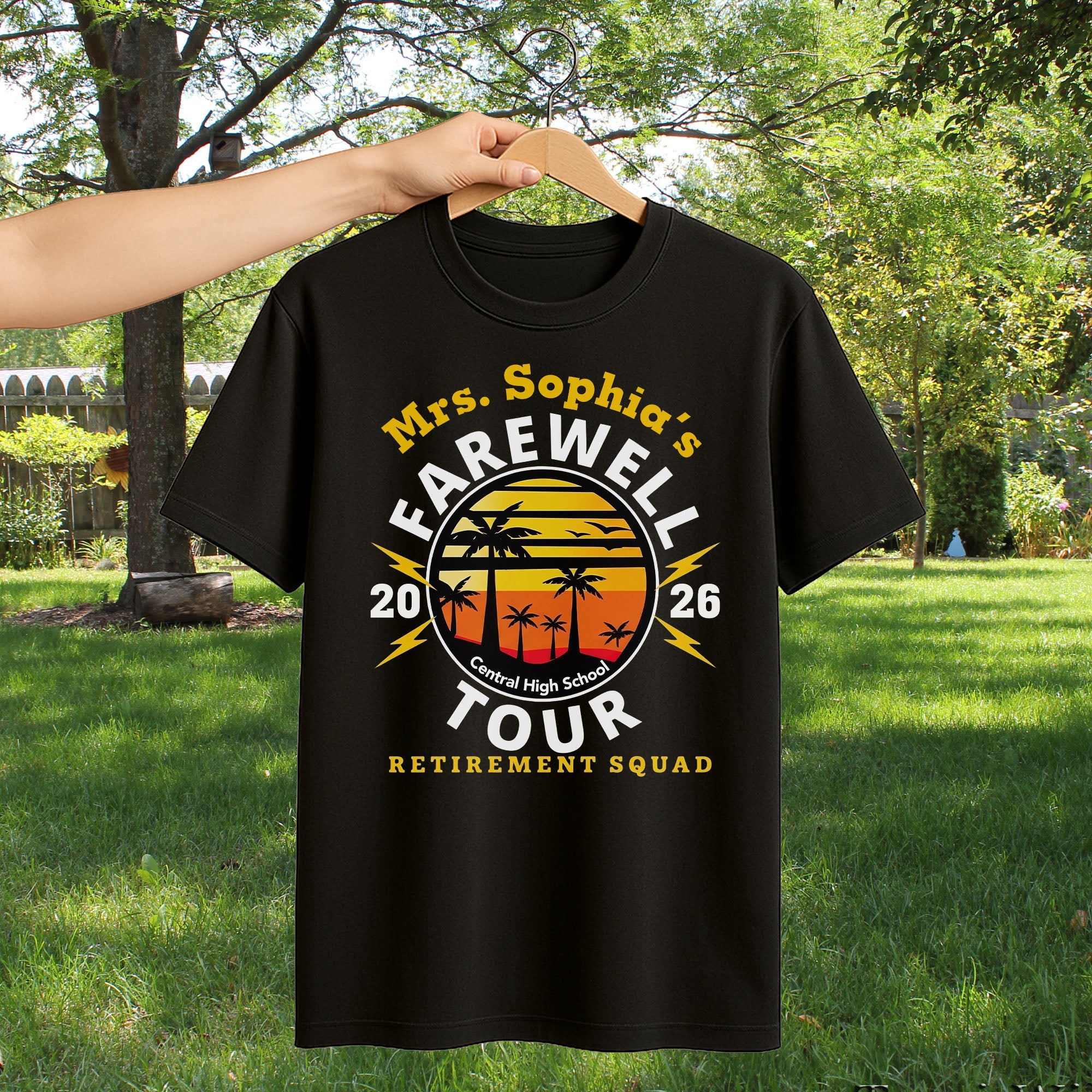 Personalized Retirement T-Shirt & Hoodie Custom Farewell Gift Shirt GradoCreations