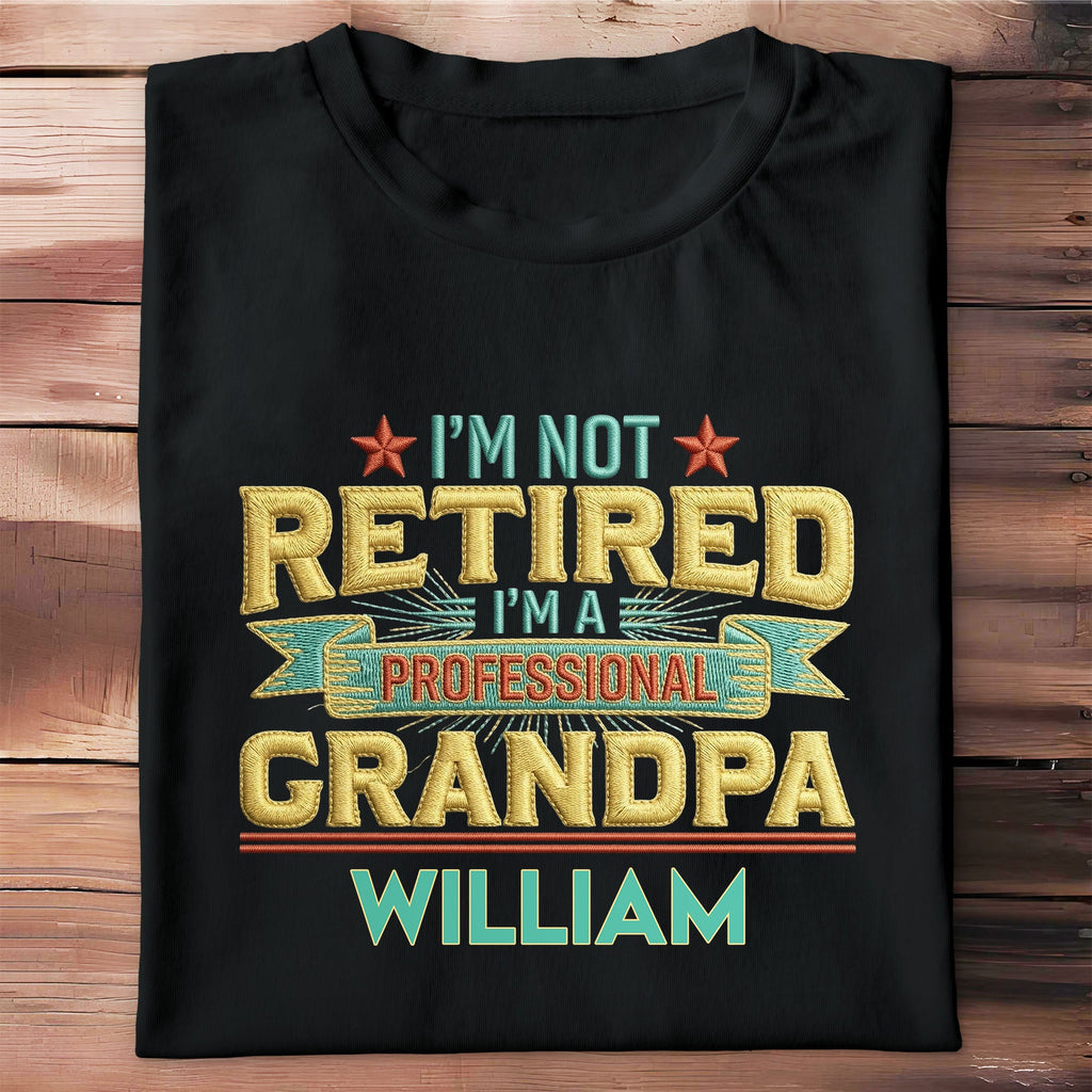 Personalized Funny Retirement T-shirt Hoodie Custom Grandparent Gift Shirt GradoCreations
