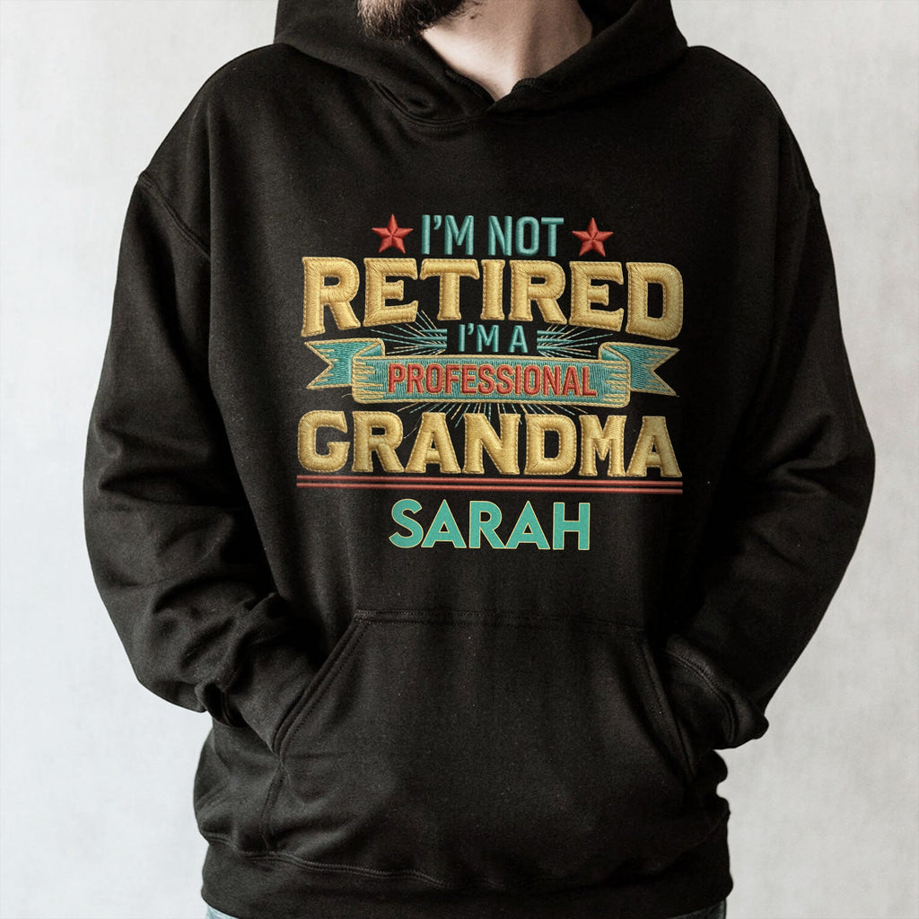 Personalized Funny Retirement T-shirt Hoodie Custom Grandparent Gift Shirt GradoCreations