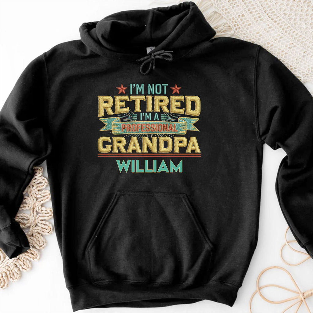 Personalized Funny Retirement T-shirt Hoodie Custom Grandparent Gift Shirt GradoCreations