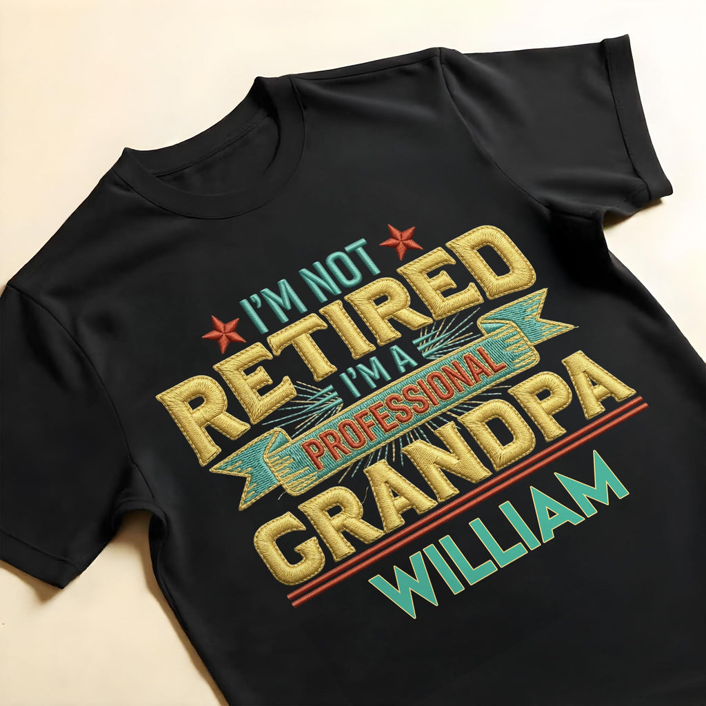 Personalized Funny Retirement T-shirt Hoodie Custom Grandparent Gift Shirt GradoCreations