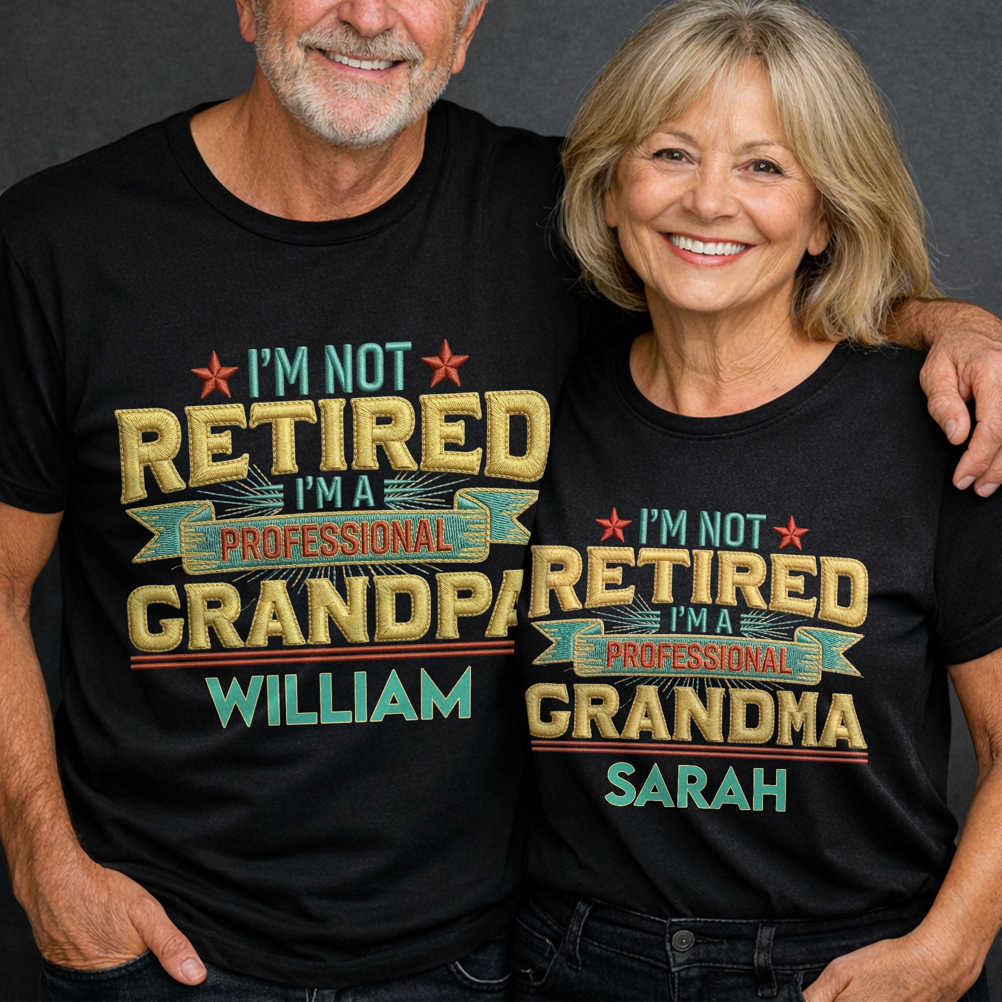 Personalized Funny Retirement T-shirt Hoodie Custom Grandparent Gift Shirt GradoCreations