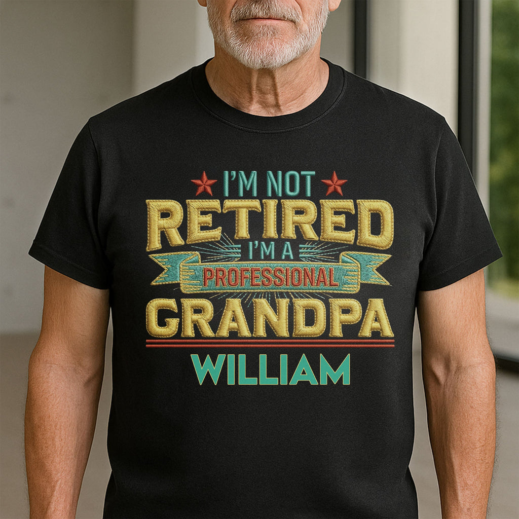 Personalized Funny Retirement T-shirt Hoodie Custom Grandparent Gift Shirt GradoCreations