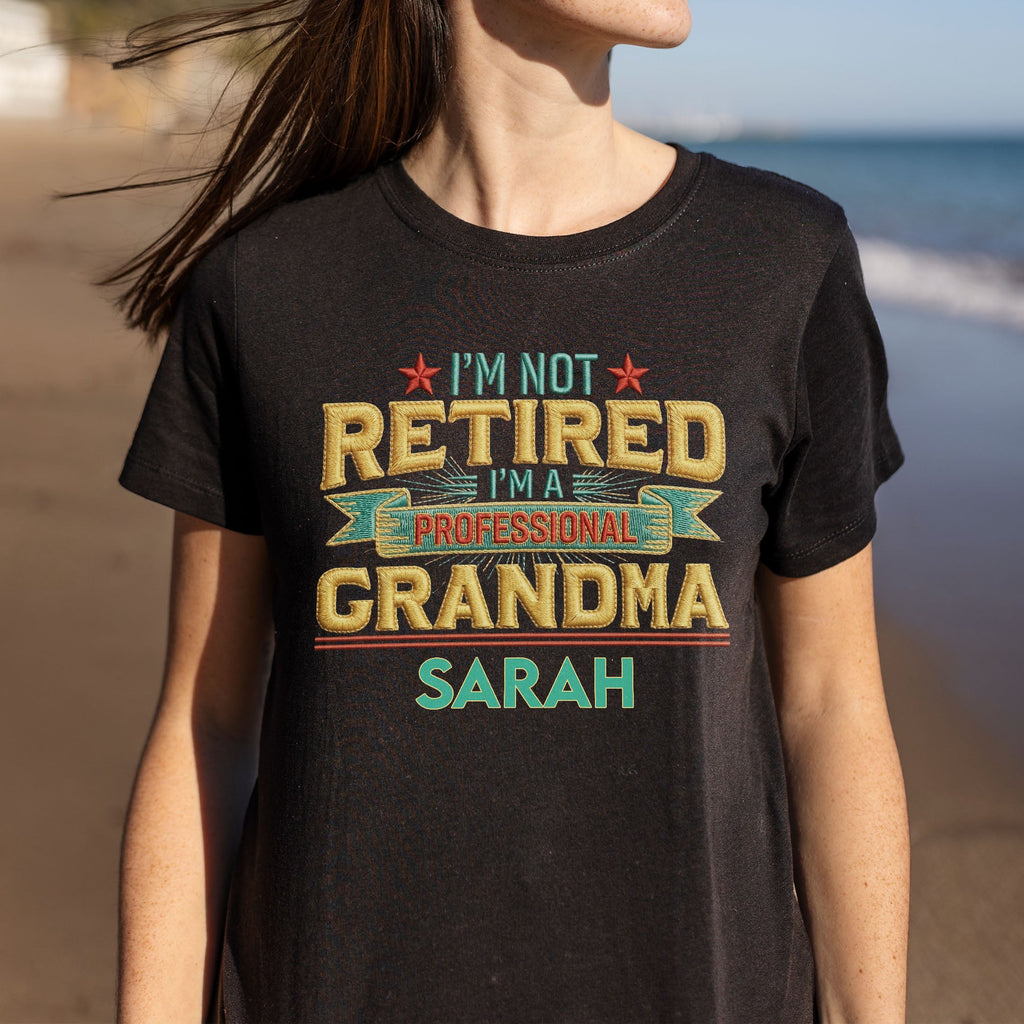 Personalized Funny Retirement T-shirt Hoodie Custom Grandparent Gift Shirt GradoCreations