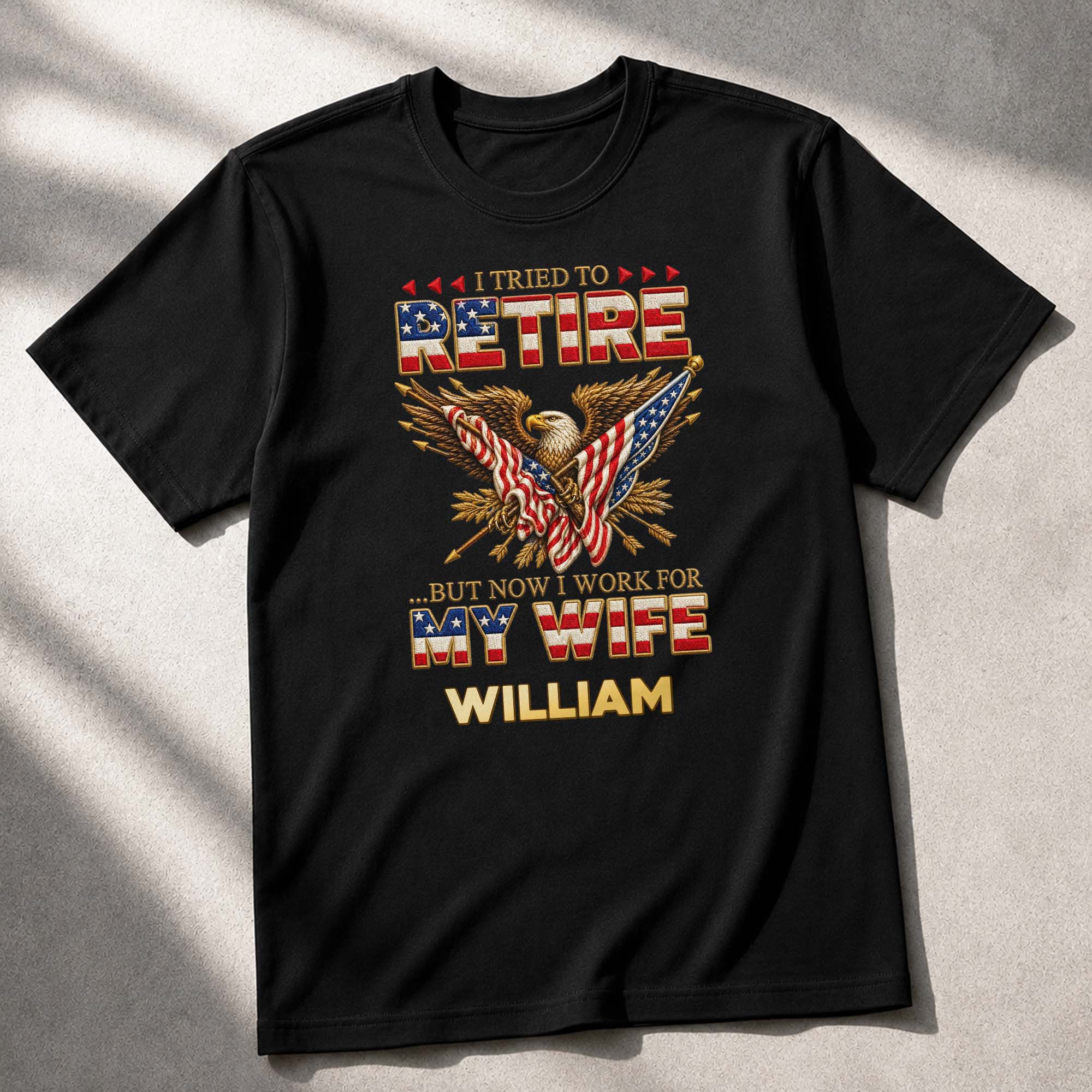Personalized Funny Retirement T-shirt & Hoodie Gift for Dad Shirt GradoCreations