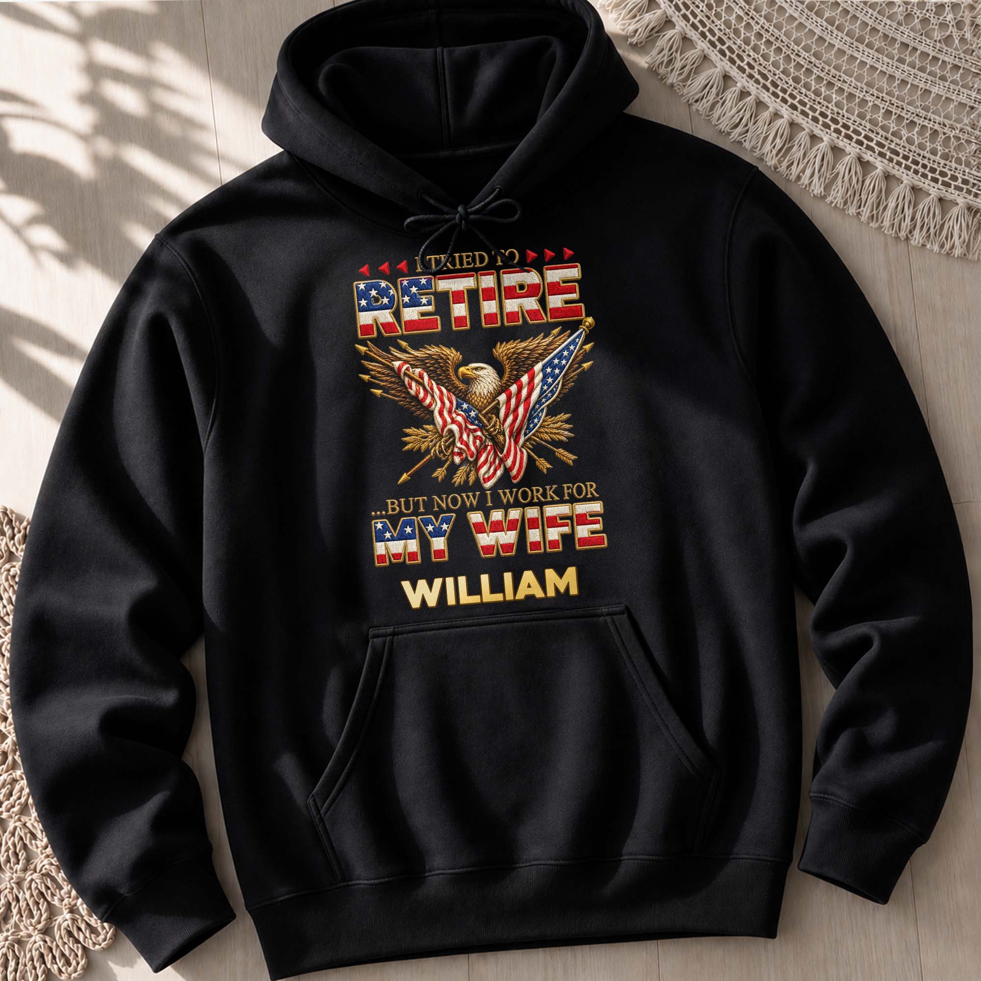 Personalized Funny Retirement T-shirt & Hoodie Gift for Dad Shirt GradoCreations