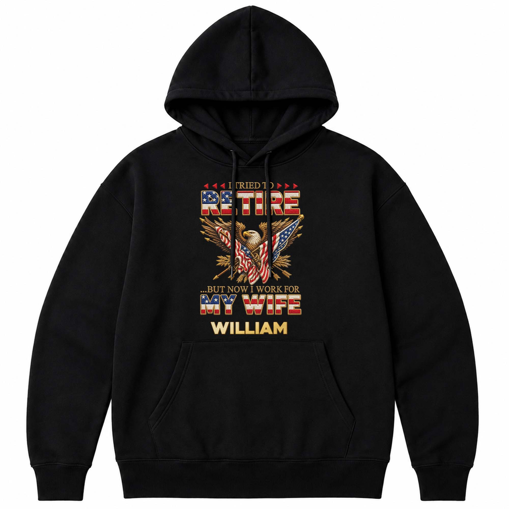 Personalized Funny Retirement T-shirt & Hoodie Gift for Dad Shirt GradoCreations