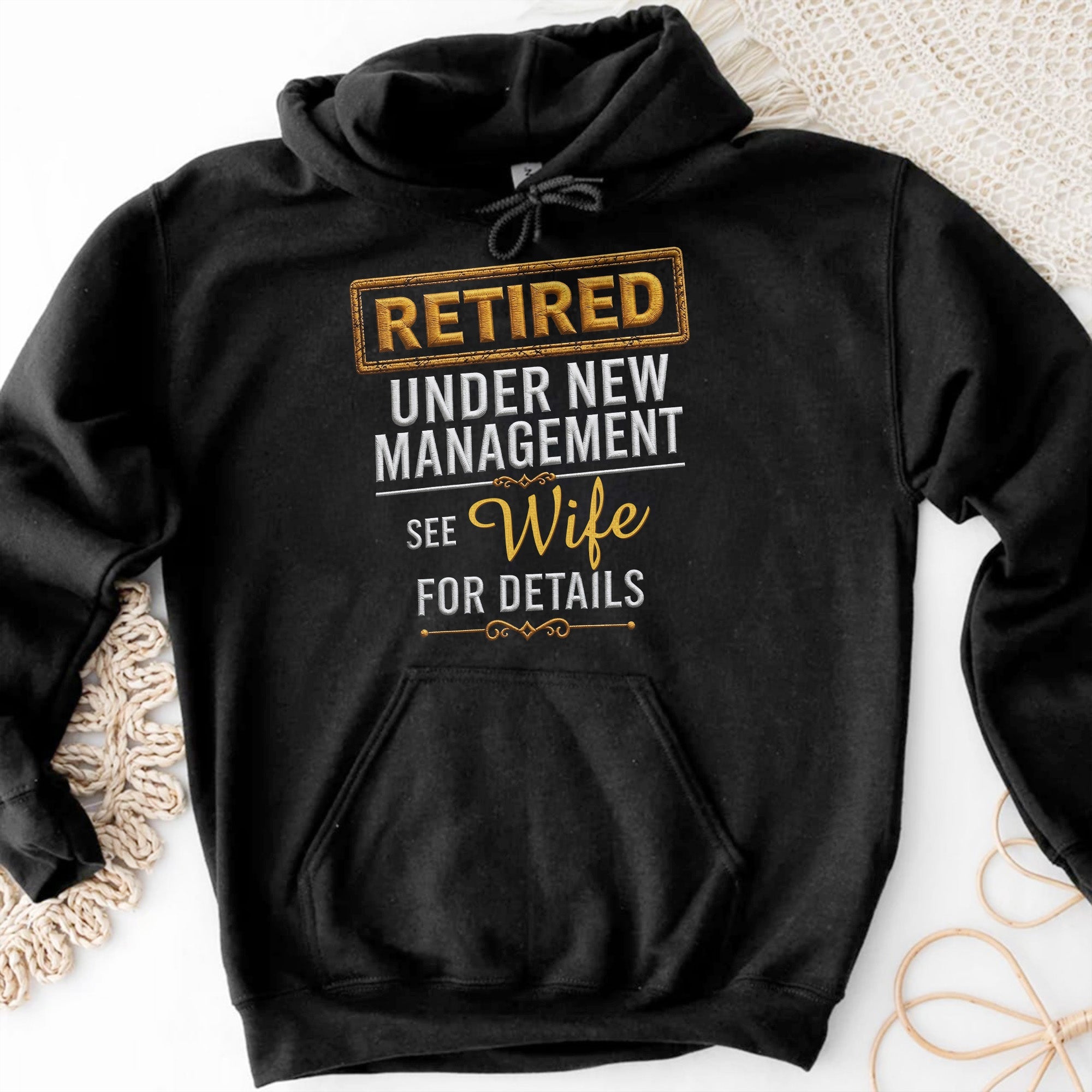 Personalized Retirement T-shirt & Hoodie Custom Fun Gift for Him Shirt GradoCreations