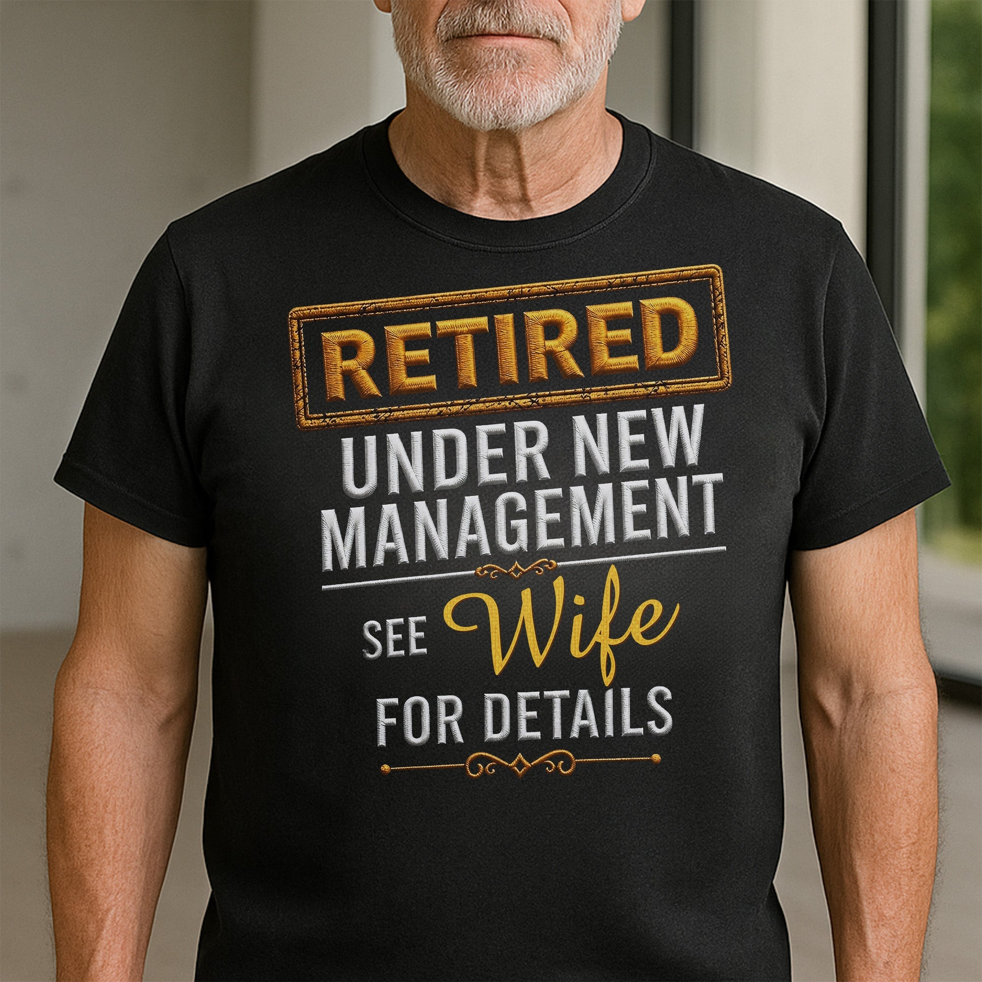 Personalized Retirement T-shirt & Hoodie Custom Fun Gift for Him Shirt GradoCreations