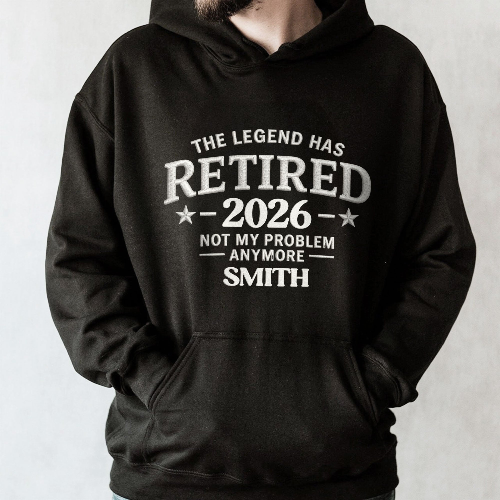 Personalized Funny Retirement T-Shirt Hoodie Custom Design for Dad Shirt GradoCreations