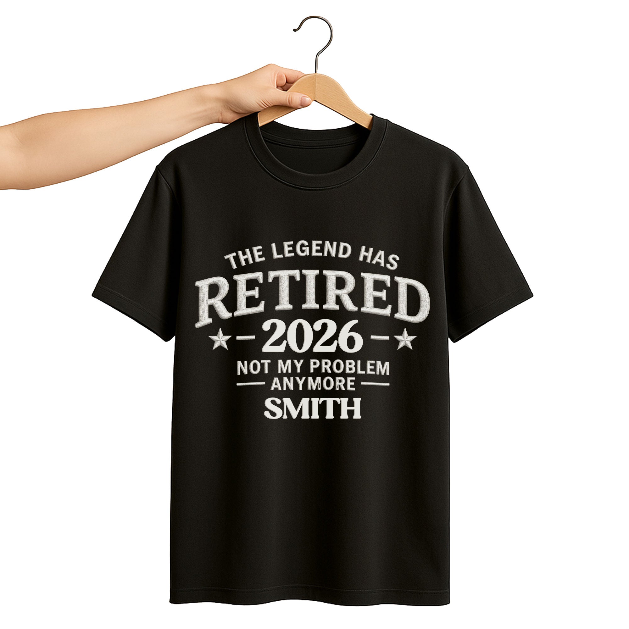 Personalized Funny Retirement T-Shirt Hoodie Custom Design for Dad Shirt GradoCreations