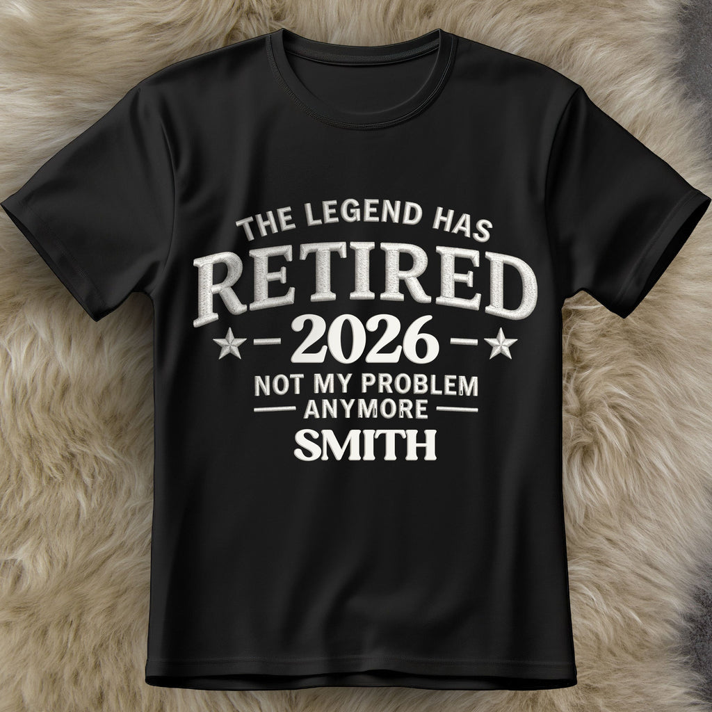 Personalized Funny Retirement T-Shirt Hoodie Custom Design for Dad Shirt GradoCreations