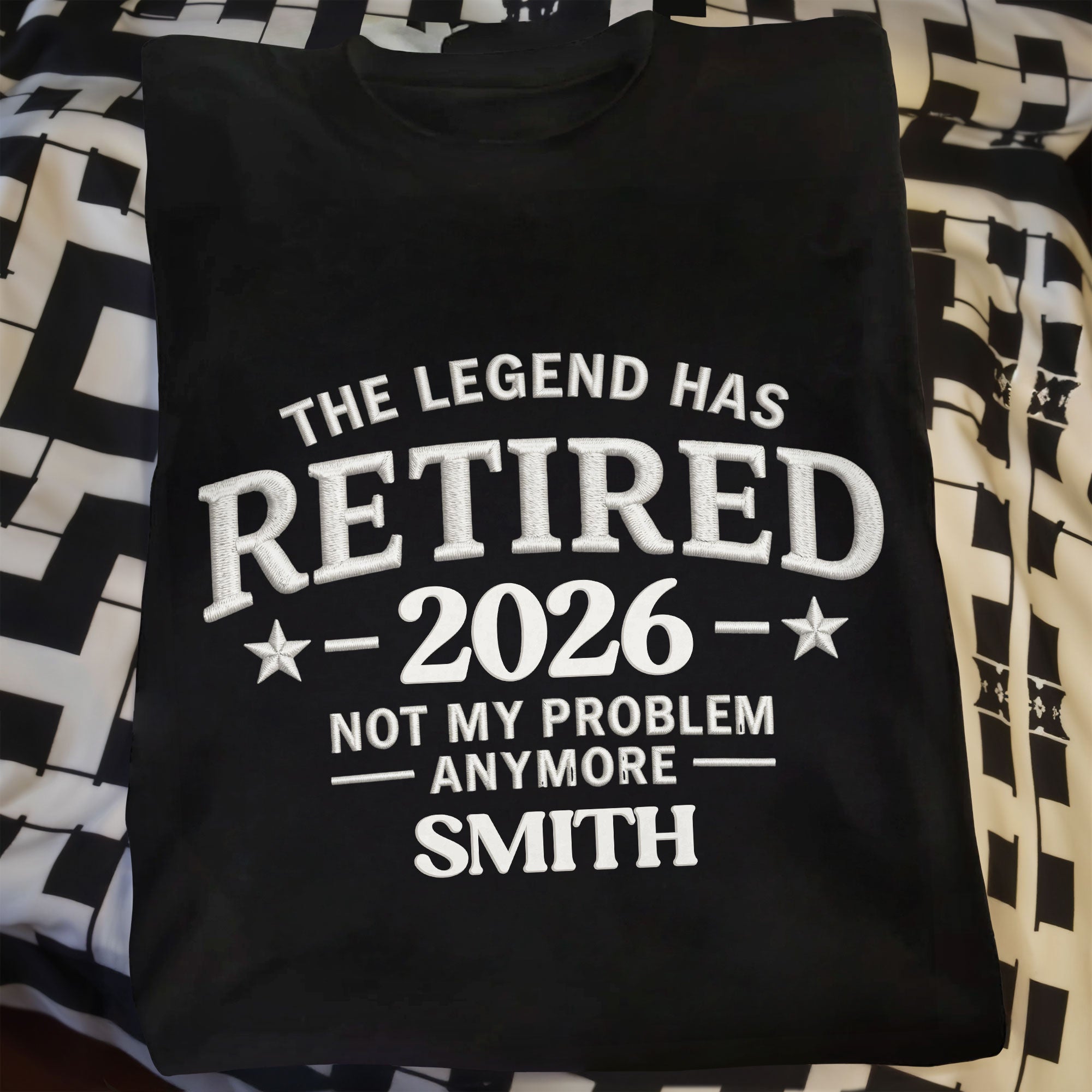 Personalized Funny Retirement T-Shirt Hoodie Custom Design for Dad Shirt GradoCreations