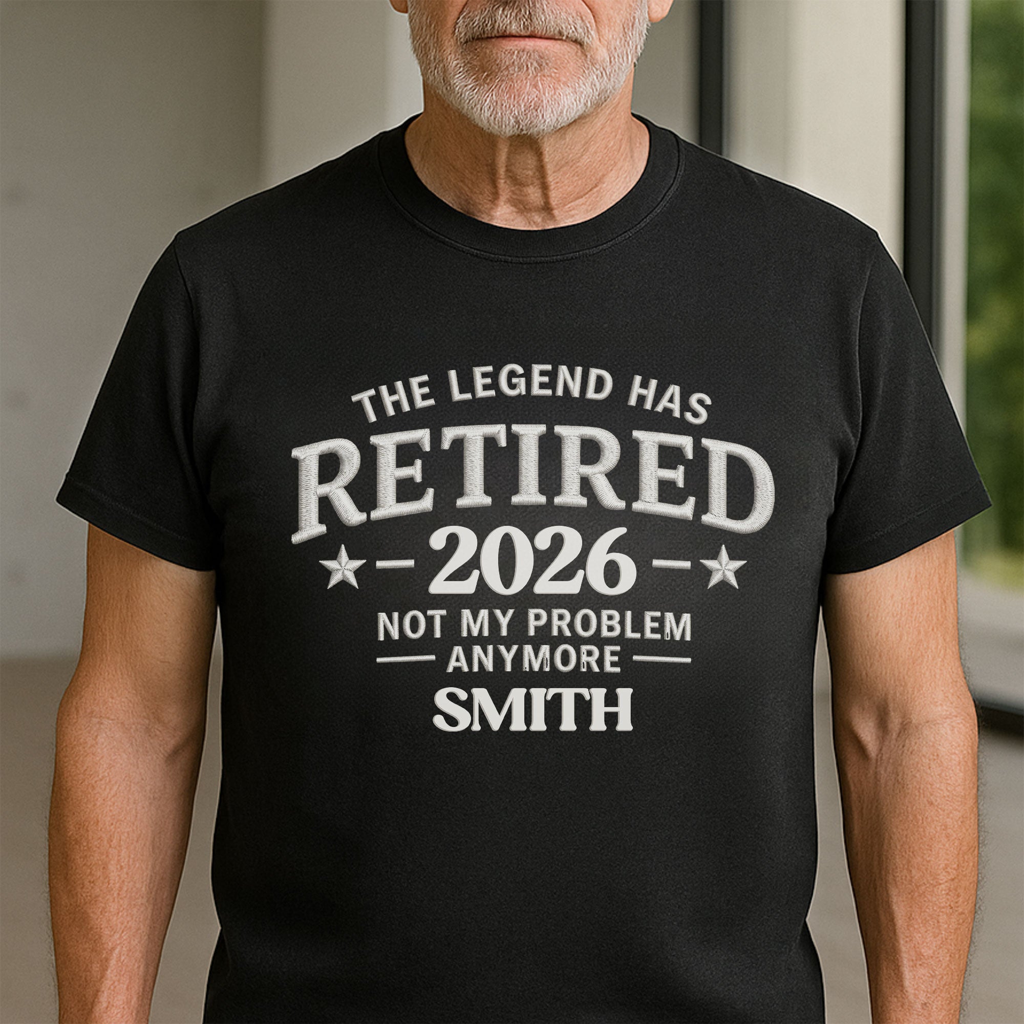 Personalized Funny Retirement T-Shirt Hoodie Custom Design for Dad Shirt GradoCreations