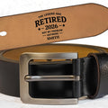 Personalized Engraved Leather Belt Custom Name Funny Gift for Dad Engraved Leather Belt GradoCreations