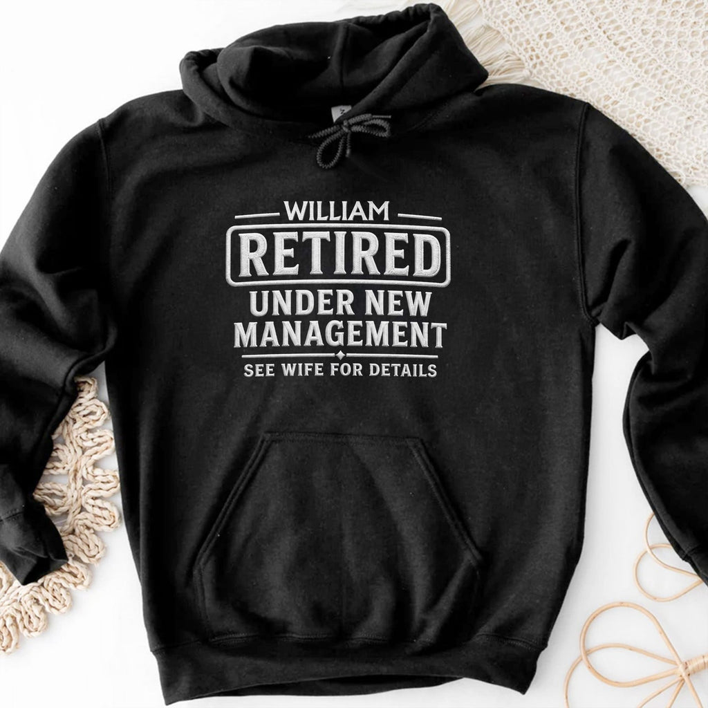 Funny Personalized Retirement Custom T-shirt Hoodie Gift Shirt GradoCreations