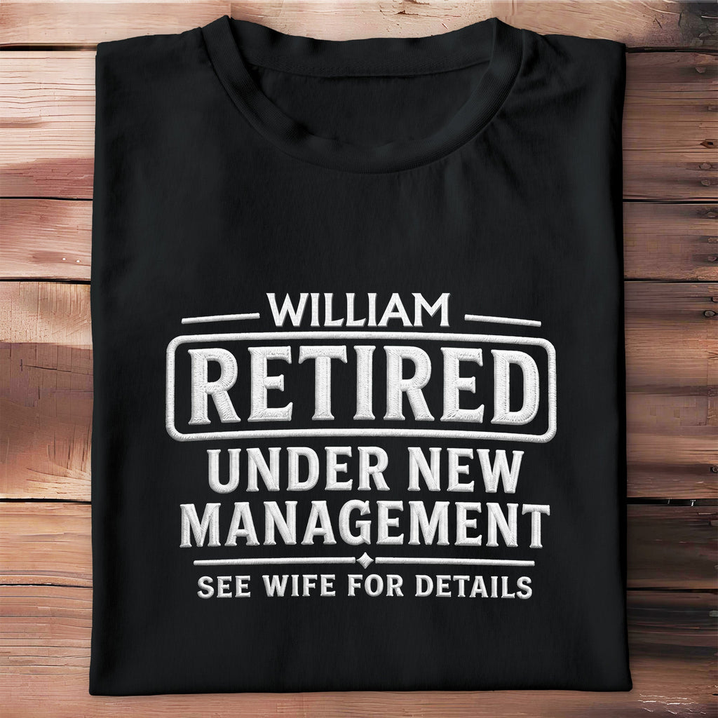 Funny Personalized Retirement Custom T-shirt Hoodie Gift Shirt GradoCreations