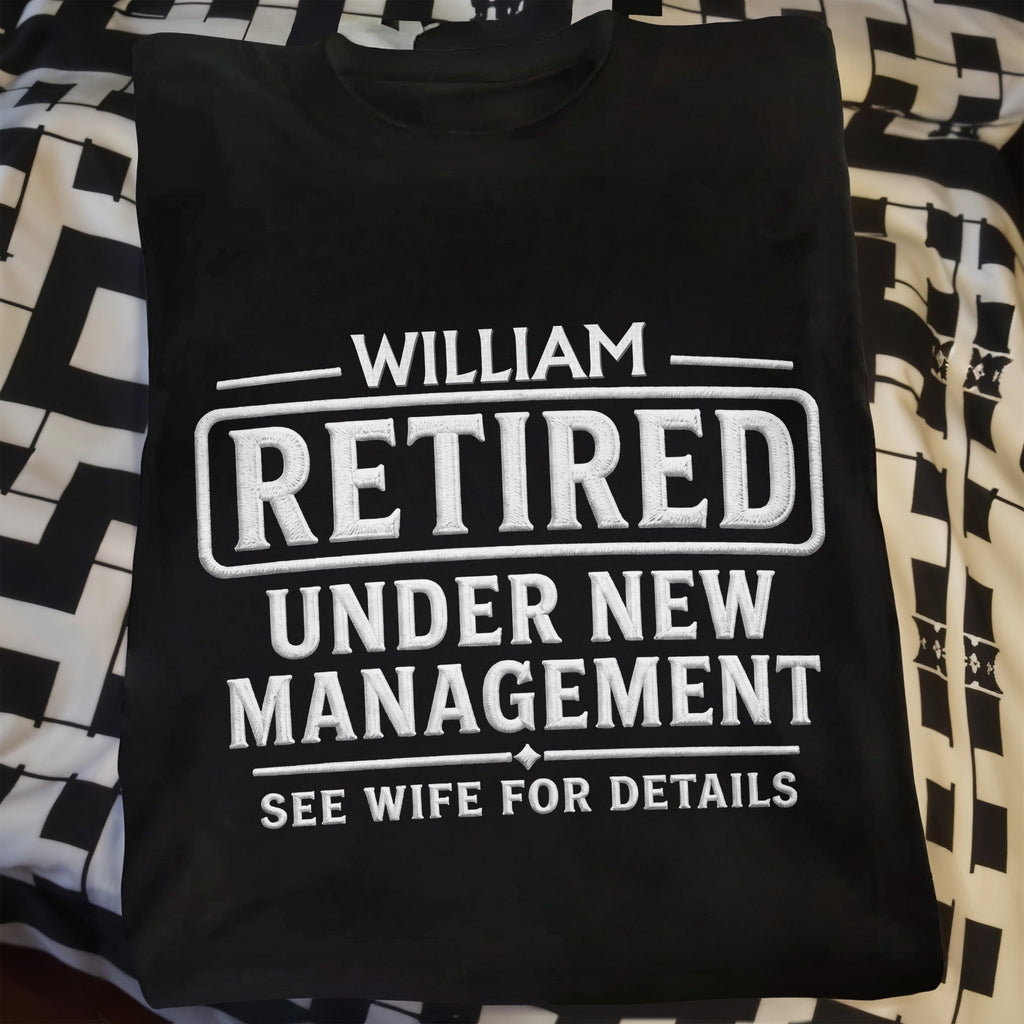Funny Personalized Retirement Custom T-shirt Hoodie Gift Shirt GradoCreations