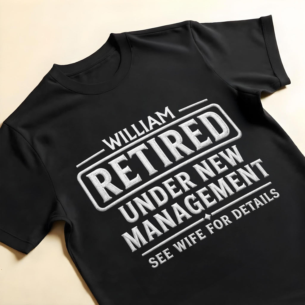 Funny Personalized Retirement Custom T-shirt Hoodie Gift Shirt GradoCreations
