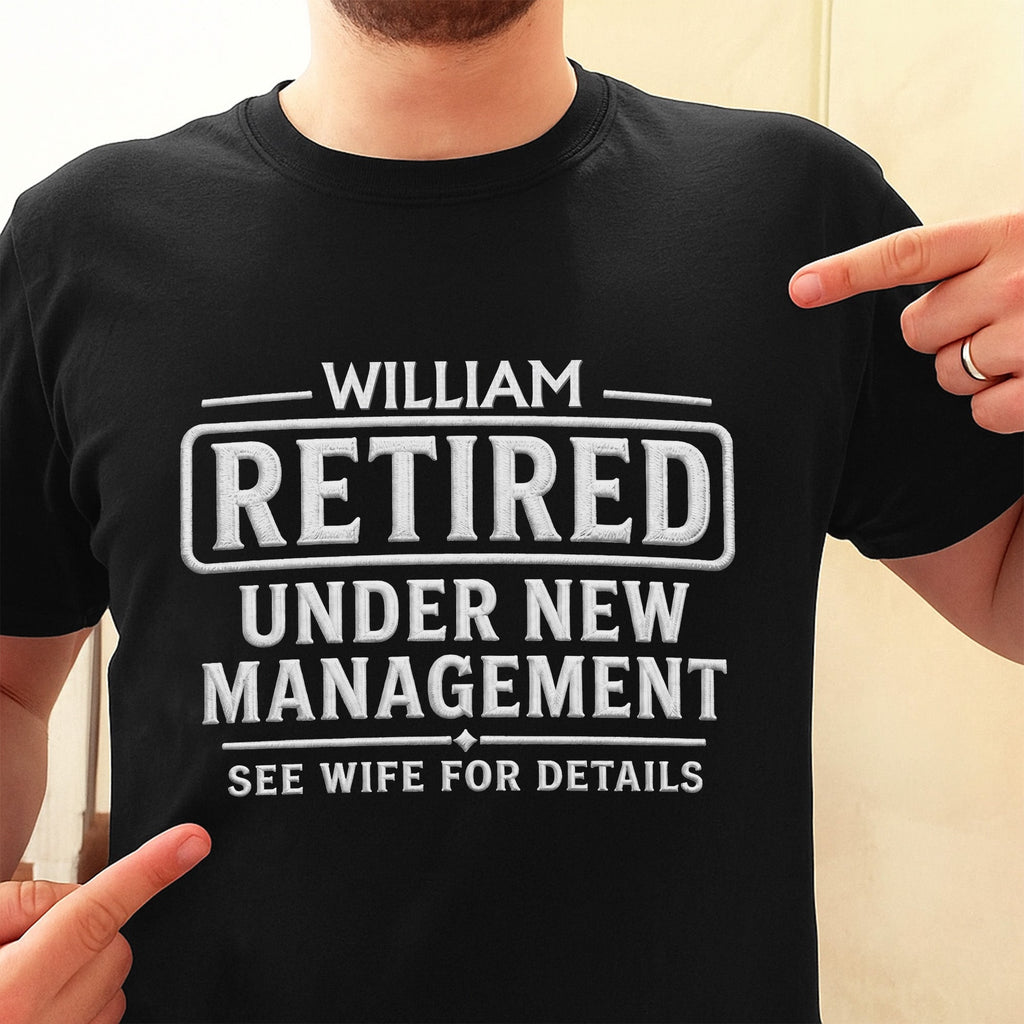 Funny Personalized Retirement Custom T-shirt Hoodie Gift Shirt GradoCreations