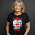Personalized Retirement T-Shirt Hoodie Beach Life Gift for Her Shirt GradoCreations