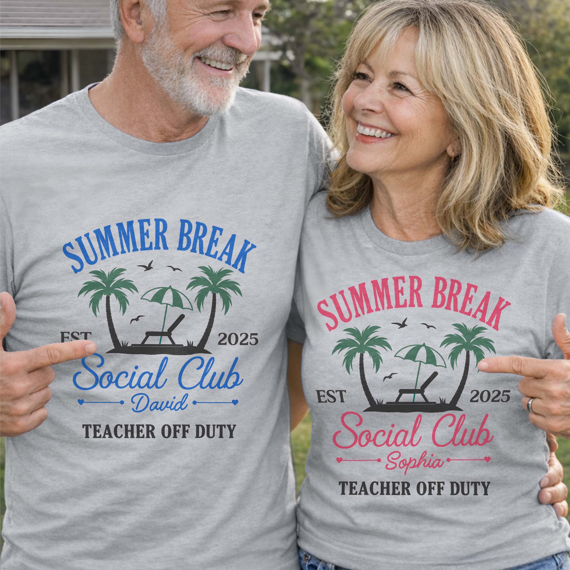 Personalized Teacher Off Duty T-Shirt & Hoodie Gift Shirt GradoCreations