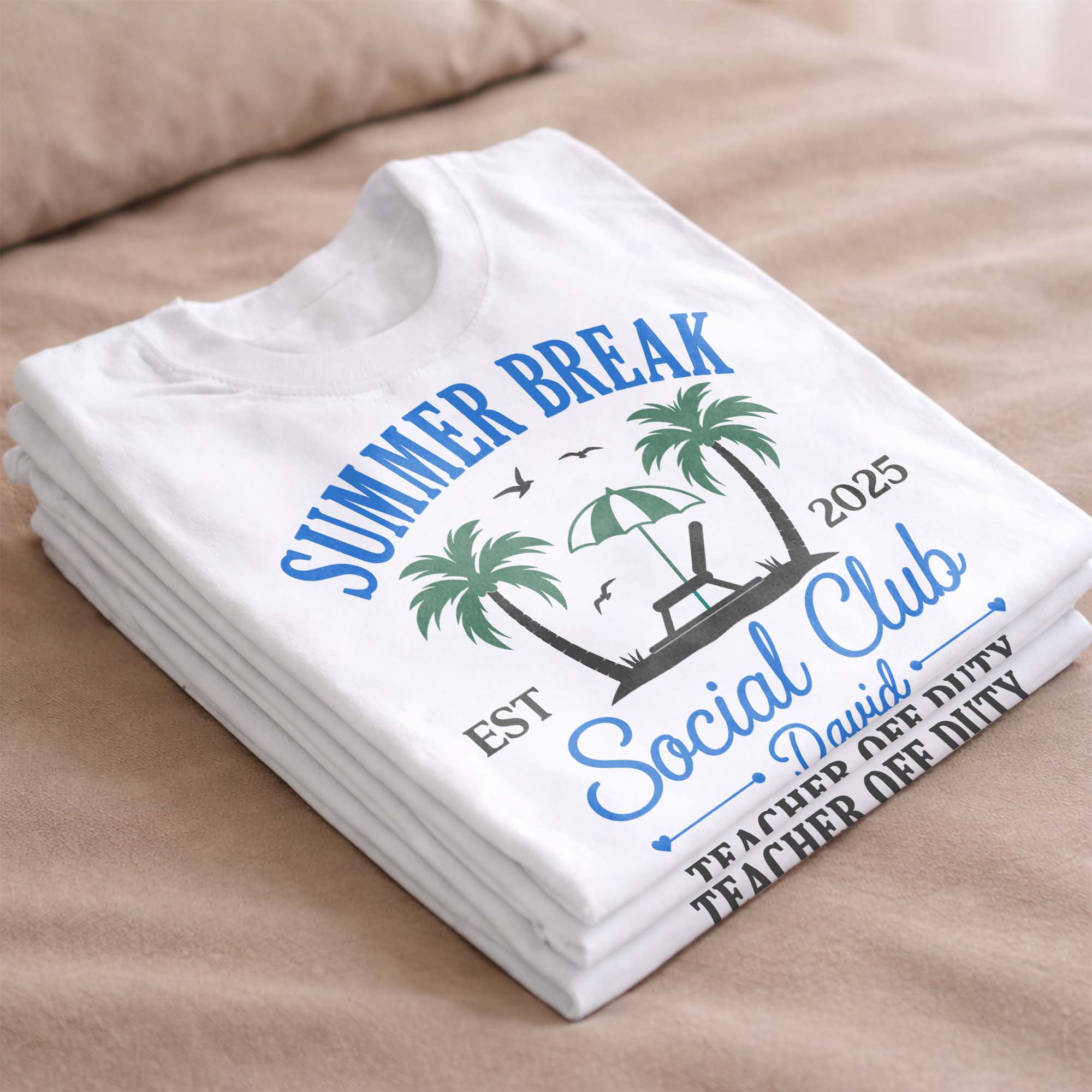 Personalized Teacher Off Duty T-Shirt & Hoodie Gift Shirt GradoCreations