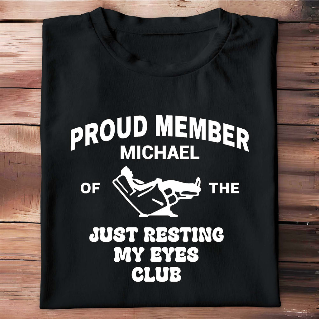 Personalized Recliner Chair Club T-shirt & Hoodie Gift for Dad Shirt GradoCreations