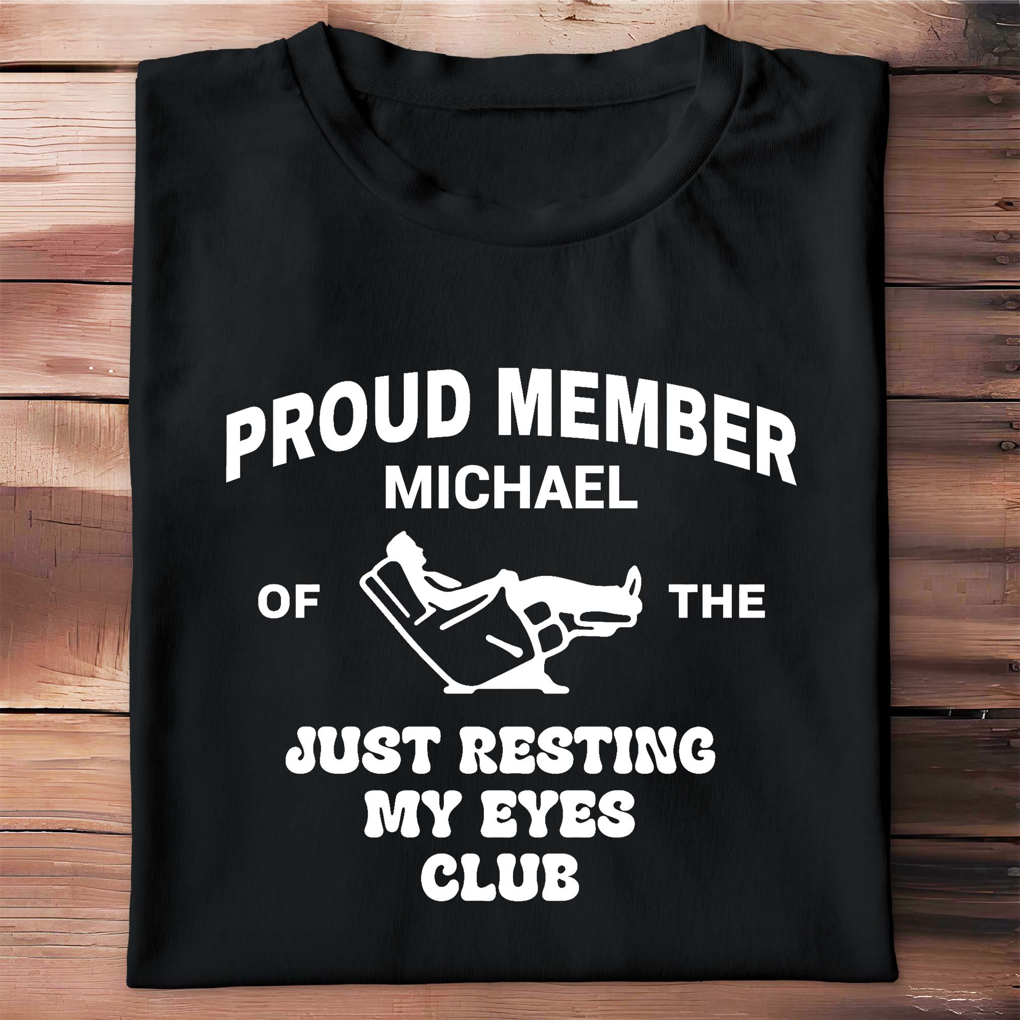 Personalized Recliner Chair Club T-shirt & Hoodie Gift for Dad Shirt GradoCreations