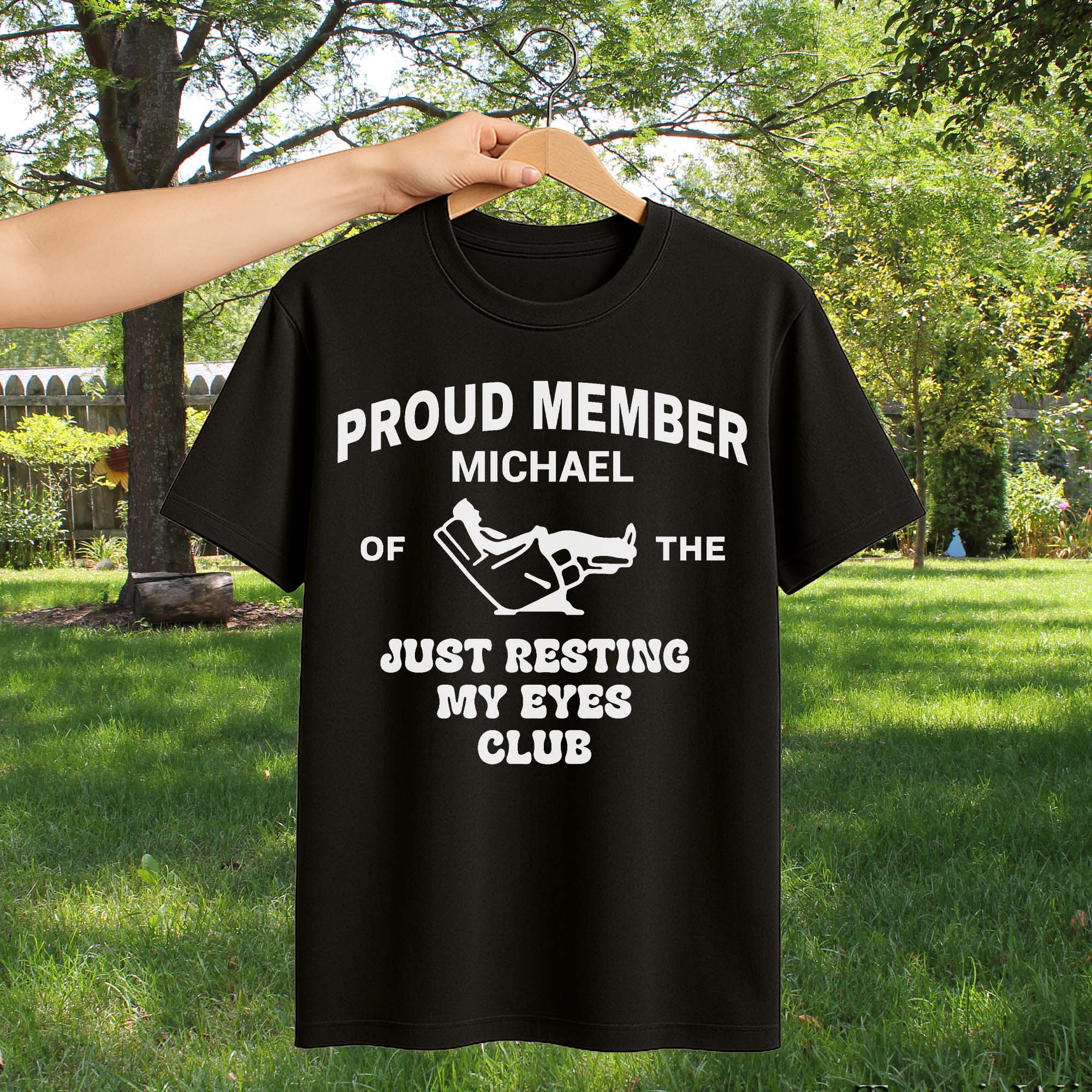 Personalized Recliner Chair Club T-shirt & Hoodie Gift for Dad Shirt GradoCreations