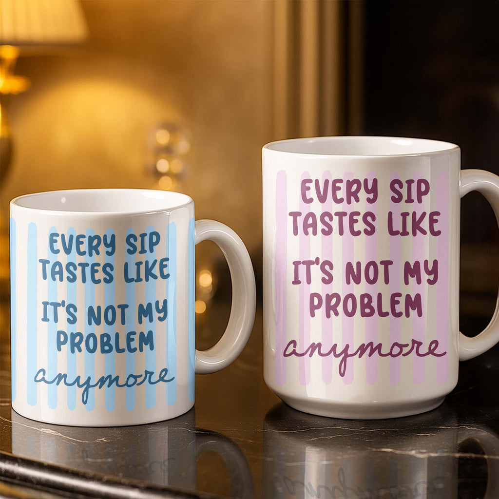 Personalized Coffee Mug for Retired Friends Custom Name Gift Edge-to-edge Mug GradoCreations