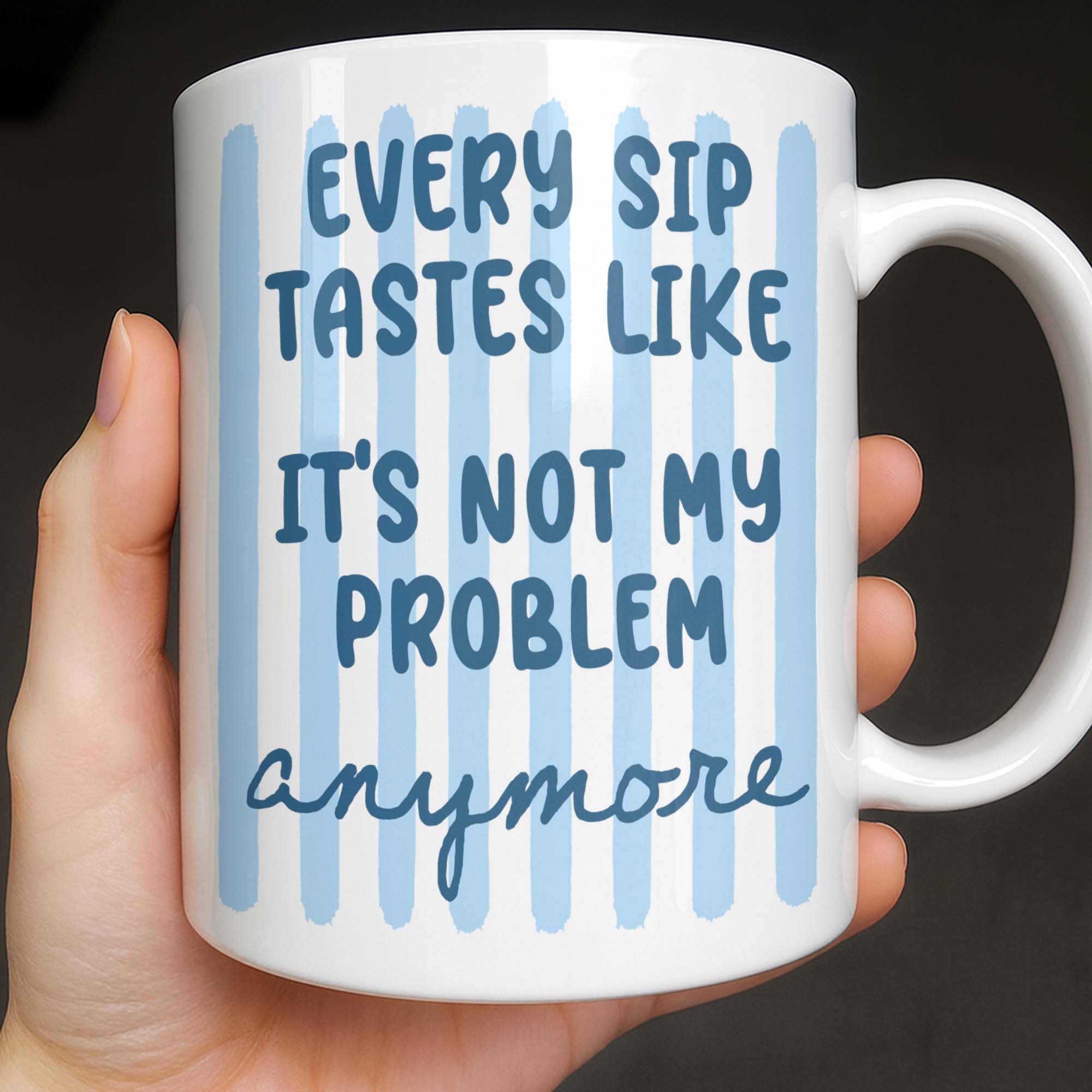 Personalized Coffee Mug for Retired Friends Custom Name Gift Edge-to-edge Mug GradoCreations