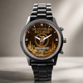 Personalized Custom Men's Watch with Cigar Design Gift for Dad Men's Watch GradoCreations