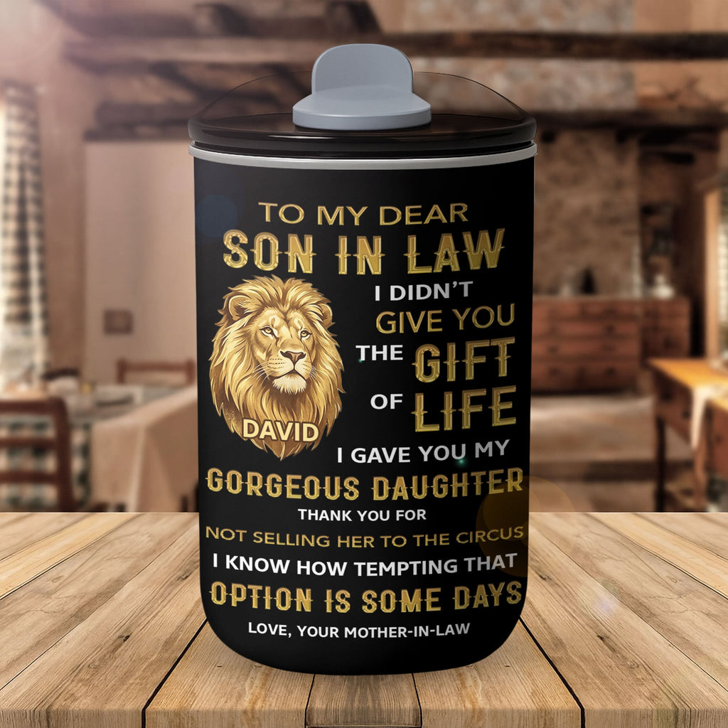 Personalized 10oz Tumbler Custom Gift for Son-in-Law 10oz tumbler GradoCreations