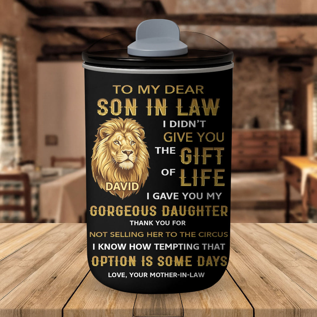 Personalized 10oz Tumbler Custom Gift for Son-in-Law 10oz tumbler GradoCreations