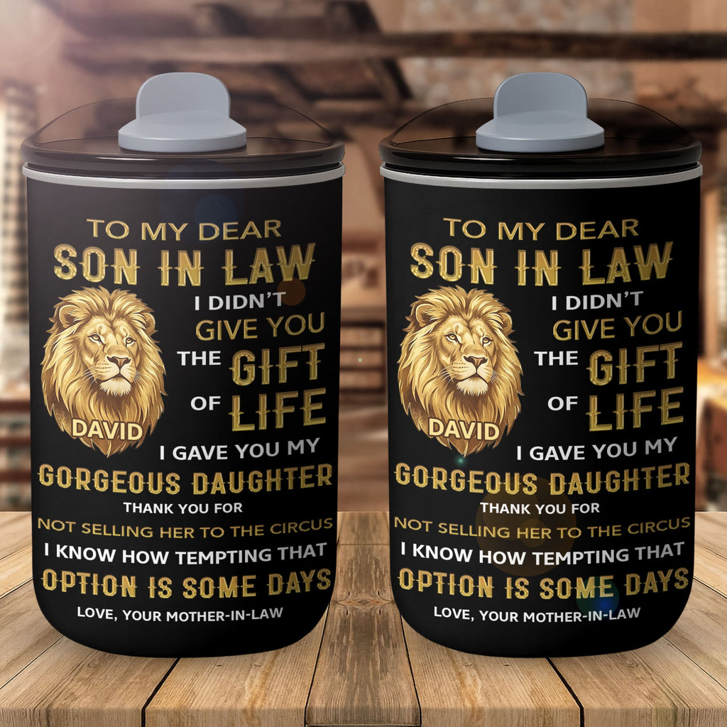 Personalized 10oz Tumbler Custom Gift for Son-in-Law 10oz tumbler GradoCreations