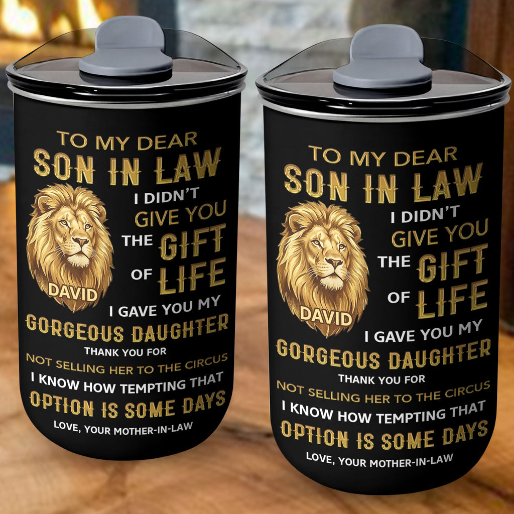Personalized 10oz Tumbler Custom Gift for Son-in-Law 10oz tumbler GradoCreations