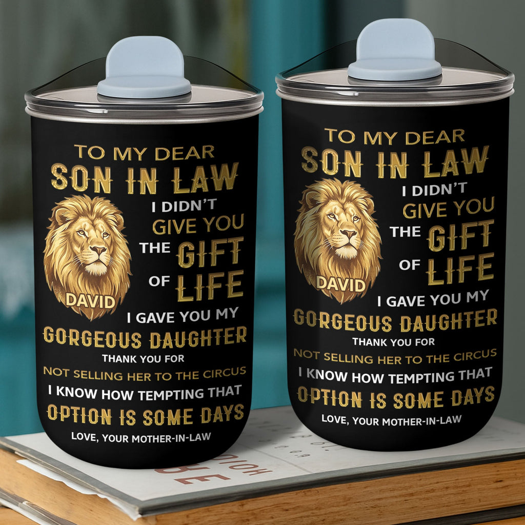Personalized 10oz Tumbler Custom Gift for Son-in-Law 10oz tumbler GradoCreations