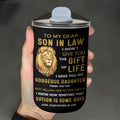 Personalized 10oz Tumbler Custom Gift for Son-in-Law 10oz tumbler GradoCreations