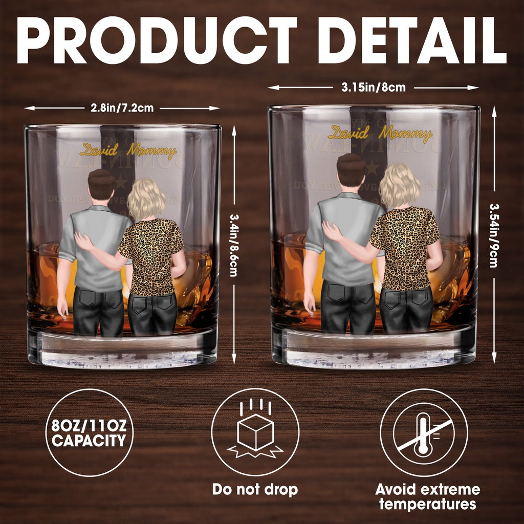 Personalized Custom Whiskey Glass Gift for Son-In-Law Whiskey Glass GradoCreations