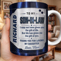 Personalized Coffee Mug for Son-in-Law Custom Gift Idea Edge-to-edge Mug GradoCreations