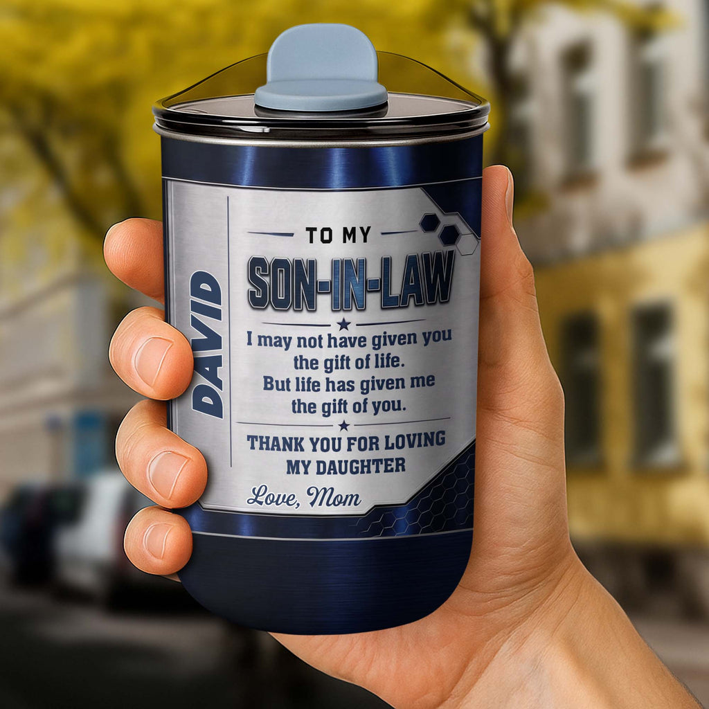 Personalized 10oz Tumbler Custom Gift for Son-in-Law