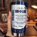 Personalized Custom 20oz Tumbler Gift for Son-in-Law 20oz Tumbler GradoCreations